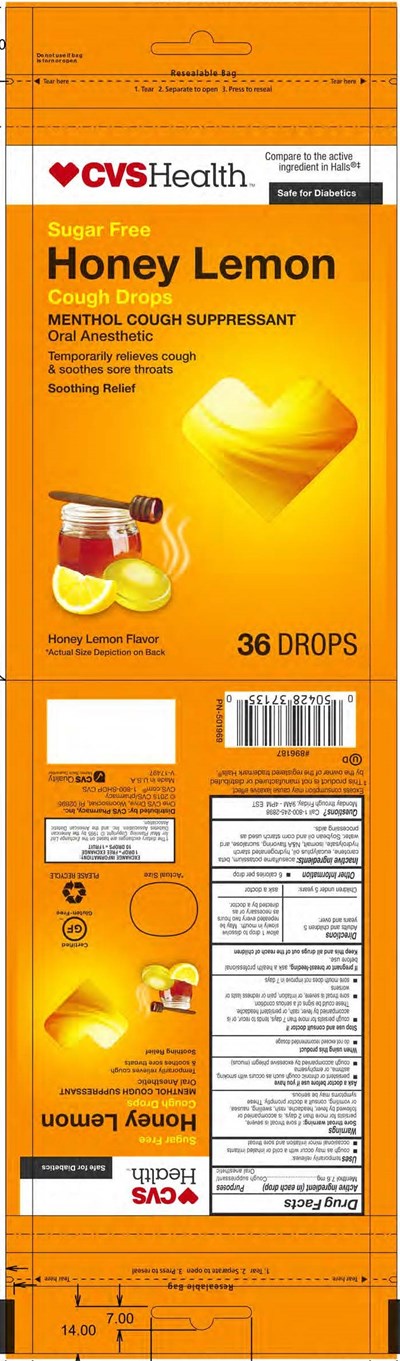Cvs Sf Honey Lemon 36ct Cough Drops (Cvs Sf Honey Lemon 36ct)